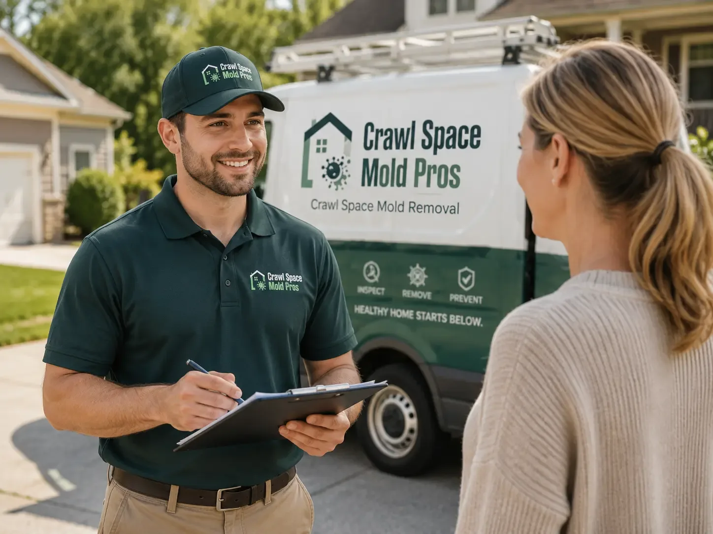 Crawl Space Mold Removal Crystal Lake, IA FAQs